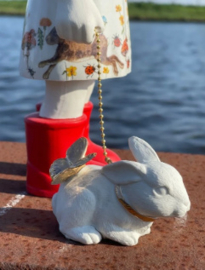 Lammers & Lammers Femke met vlinders en konijn