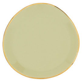 Urban Nature Culture Good Moring Plate Small | Pale Green