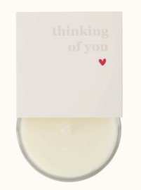 Zusss Geurkaars in wikkel "Thinking of you"