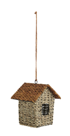 Madam Stoltz Hanging birdhouse | orange