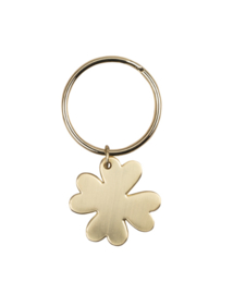 Räder Lucky keyring "Clover" | gold