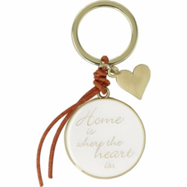 Räder Keyring "Home is where the heart is"