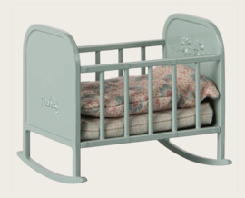 Maileg Cradle My | blue mint