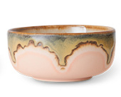HKliving 70's Ceramics Dessert Bowls "Blossom"