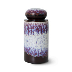 HKliving 70's Ceramics Storage jar "Yeti"