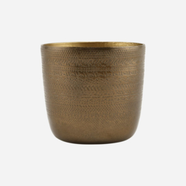 Society of LifeStyle Bloempot "Chappra" | Antique brass