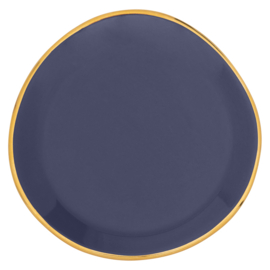 Urban Nature Culture Good Morning Plate Small | Purple Blue