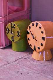 HKliving Retro Ceramic clock | peach