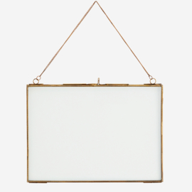 Madam Stoltz Hanging photo frame 29,5x21 cm Antique Brass