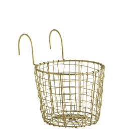 Madam Stoltz Hanging iron pot holder