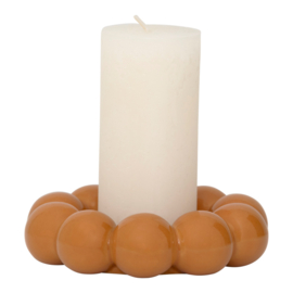 Urban Nature Culture Candle holder "Talon" | golden orange