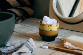 HKliving 70's Ceramics scented Candle "Valencia"