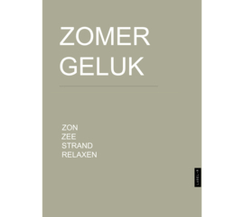 Tuinposter "Zomergeluk" | mosgroen