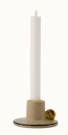 Zusss Kandelaar "hartje" | zand goud