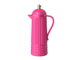 Presenttime Thermos Bottle "Crown" | bright pink