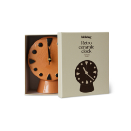 HKliving Retro Ceramic clock | peach