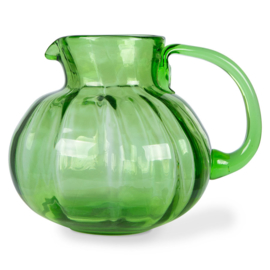 HKLiving The Emeralds glass Jug | Green