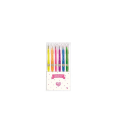 Djeco LovelyPaper Neon Gelpennen | 6 stuks