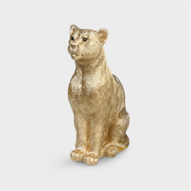 &Klevering Coinbank Leopard Gold | Spaarpot Luipaard goud