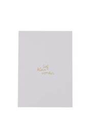 Zusss Ansichtkaart "Lief, klein wonder"