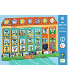 Djeco Magneetbord "Mijn week" | 4+