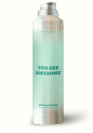 The Gift Label Showerfoam "You are awesome"