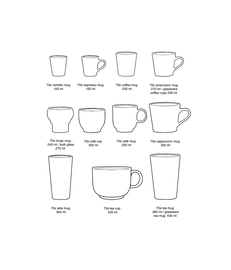 HKliving 70's Ceramics Van Gogh Coffee mugs "Sunflower"