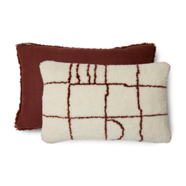 HKliving Woolen cushion "Easy"