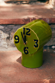 HKliving Retro Ceramic clock | olive