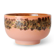 HKliving 70's Ceramics Noodle Bowl "Lush"