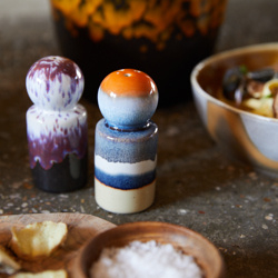 HKliving 70's Ceramics Peper & salt "Staregaze"