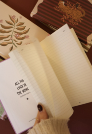 ATLITH - Notitieboekje Groen Bloemen en Hart