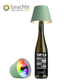 Sompex TOP 2.0 - RGBW flesverlichting | olijfgroen