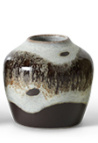 HKliving  70's Ceramics small vase "Persuit" C