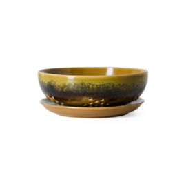 HKliving 70's Ceramics Berry Bowl "Truffle"