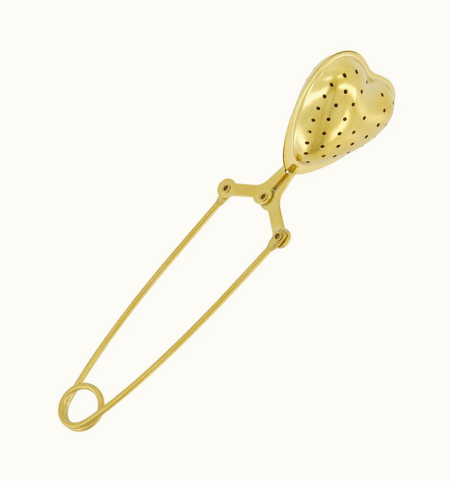 Zusss Theezeefje "hartje" | goud