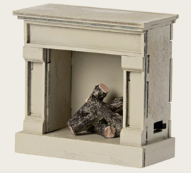 Maileg Miniatuur Openhaard voor de muisjes | gebroken wit