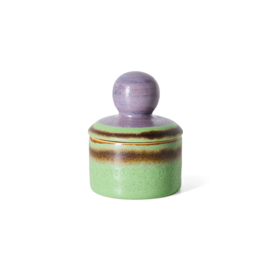 HKliving 70's Ceramics XS Storage jar "Mochi"