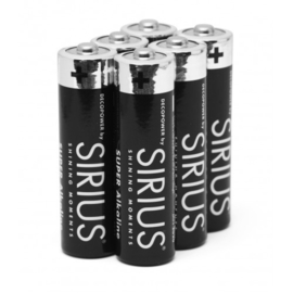 Sirius Alkaline AA batterij 6 stuks