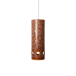 HKliving 70's Ceramics pendant lamp | lychee