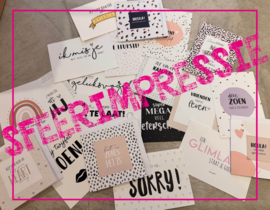 Verrassingsset diverse Kaarten