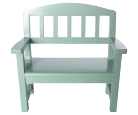 Maileg wooden bench green | houtenbank groen