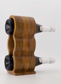 Zusss Wijnrek hout | naturel