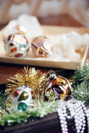 HKliving Christmas ornaments "anatomic" round
