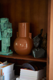 HKliving Ceramic Vase S | caramel