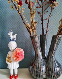 Lammers & Lammers Pupke wit met poedel delftsblauw