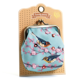 Djeco Lovely Purse Kinderportemonnee "vogels"