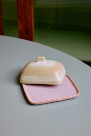 HKliving 70's Ceramics Butter dish "Skyline"