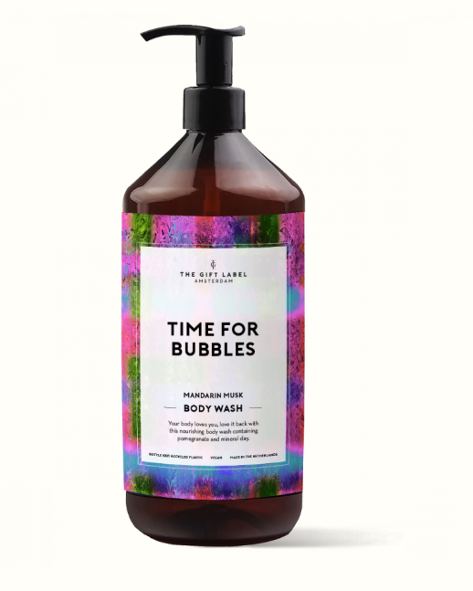 The Gift Label Body Wash "Time For Bubbles"