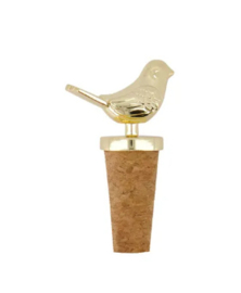 Zusss Wijnstopper "Vogel" | goud